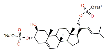 (22E)-24-Norcholesta-5,22-dien-2b,3a,21-triol 3,21-disulfate